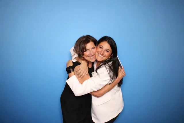 Blue Moonlight photo booth backdrop